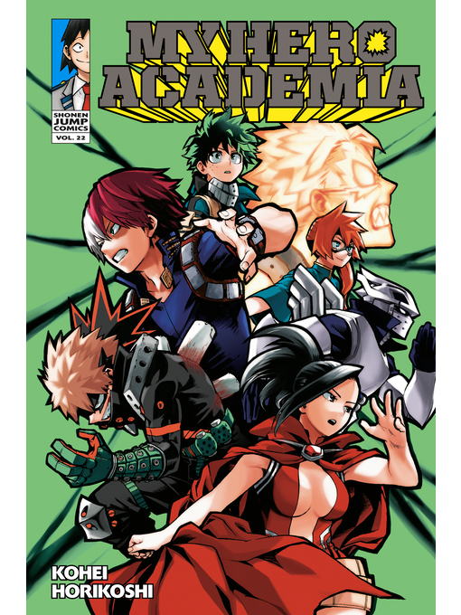 Cover of My Hero Academia, Volume 22